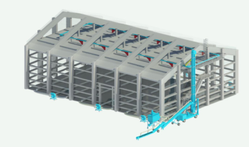 Mechanized in-and-out warehouse solutions for flat warehouses Large-scale Warehousing and Logistics Project(pic4)
